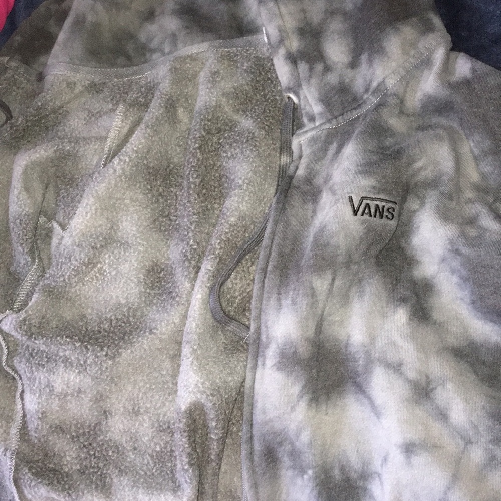 VANS ACID WASH HOODIE ZIP